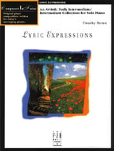 Lyric Expressions piano sheet music cover